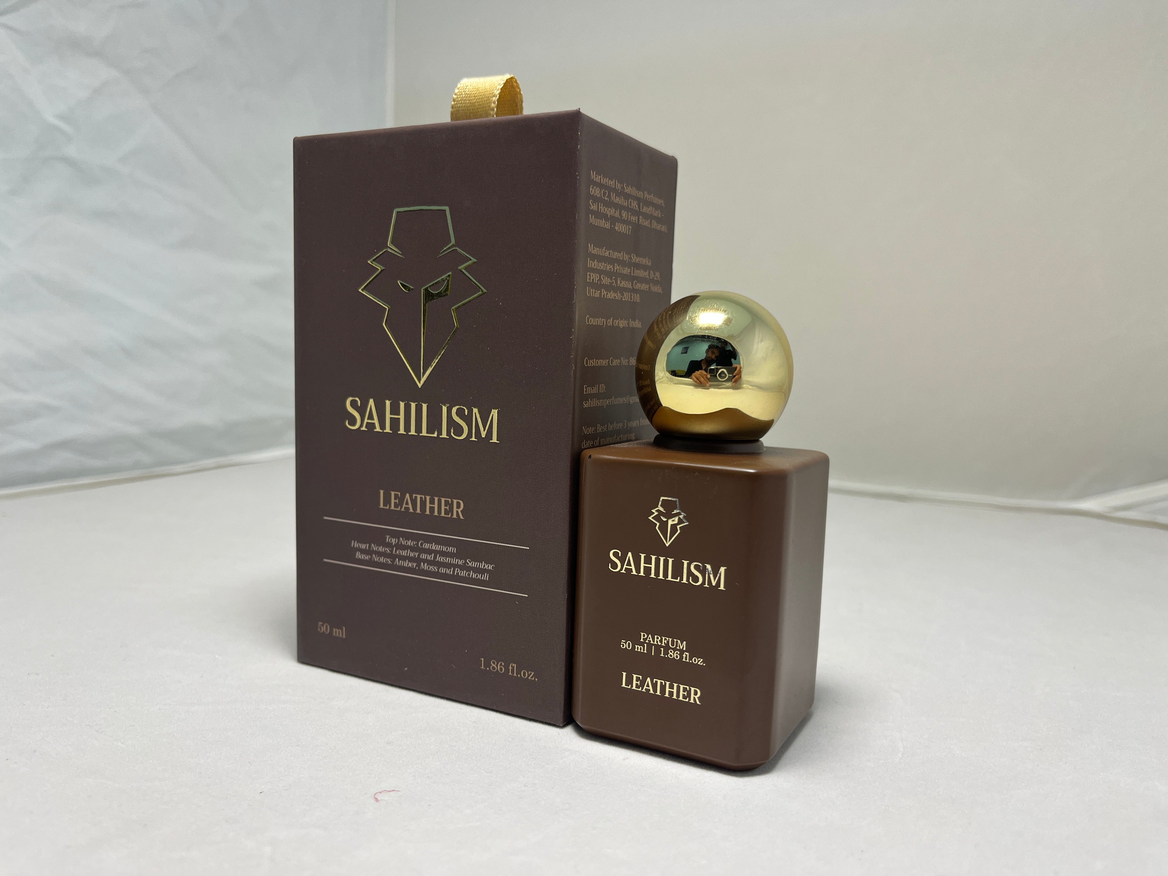 Leather By Sahilism – Strong Masculine Perfume (50ML)