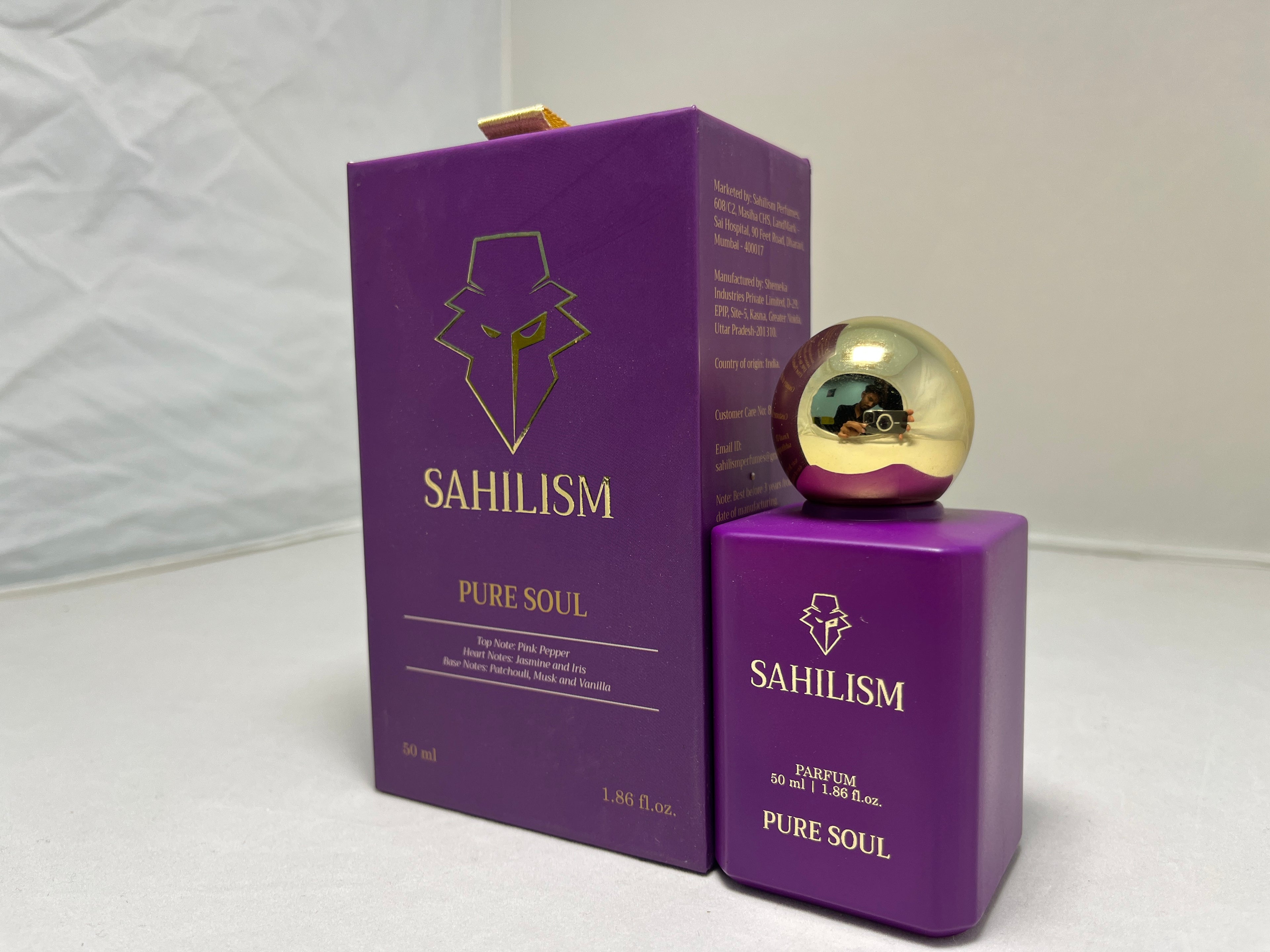 Pure Soul By Sahilism – Elegant Floral Perfume for Women (50ML)