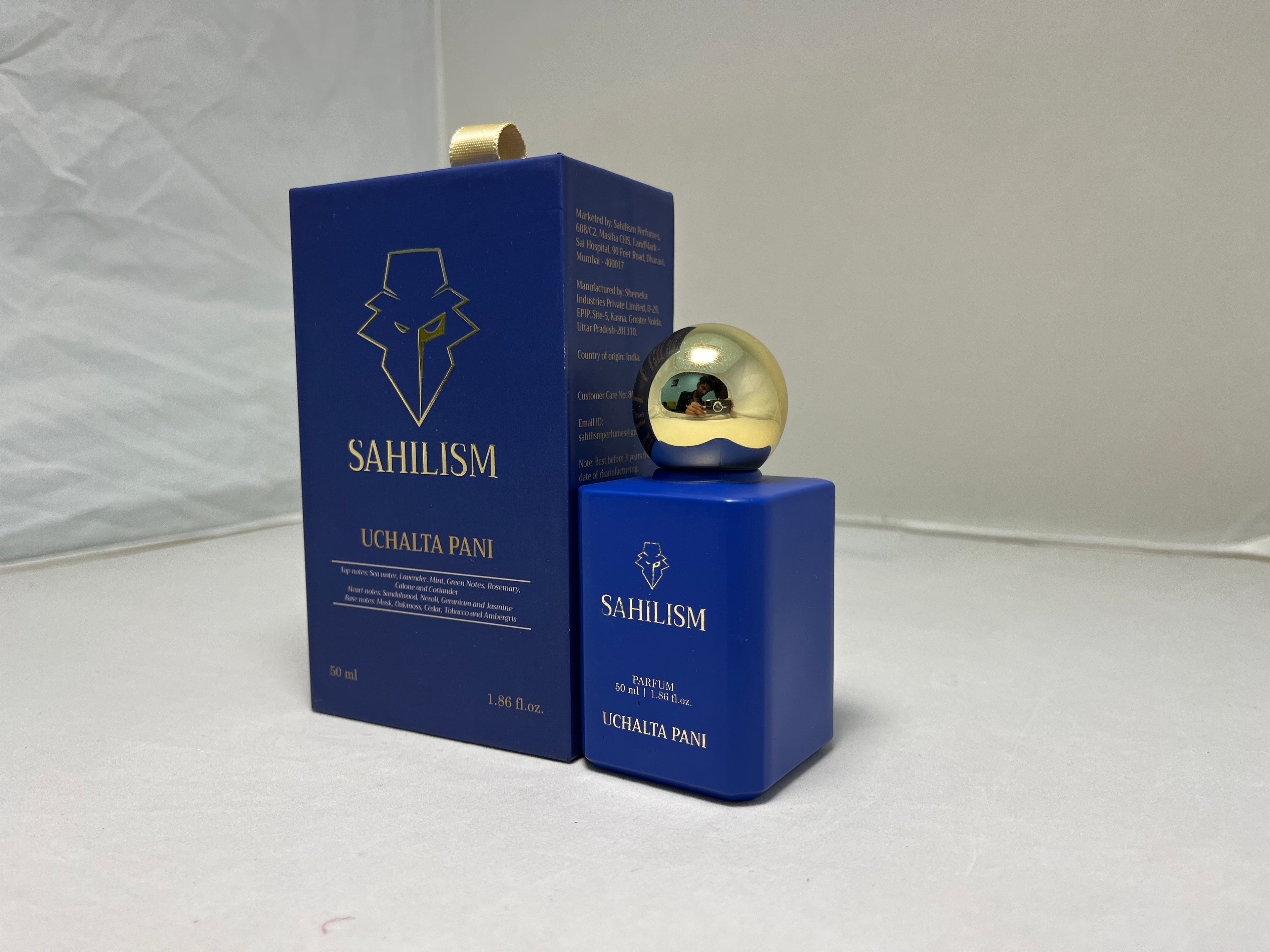 Uchalta Pani By Sahilism – Fresh Aquatic Perfume for Men (50ML)