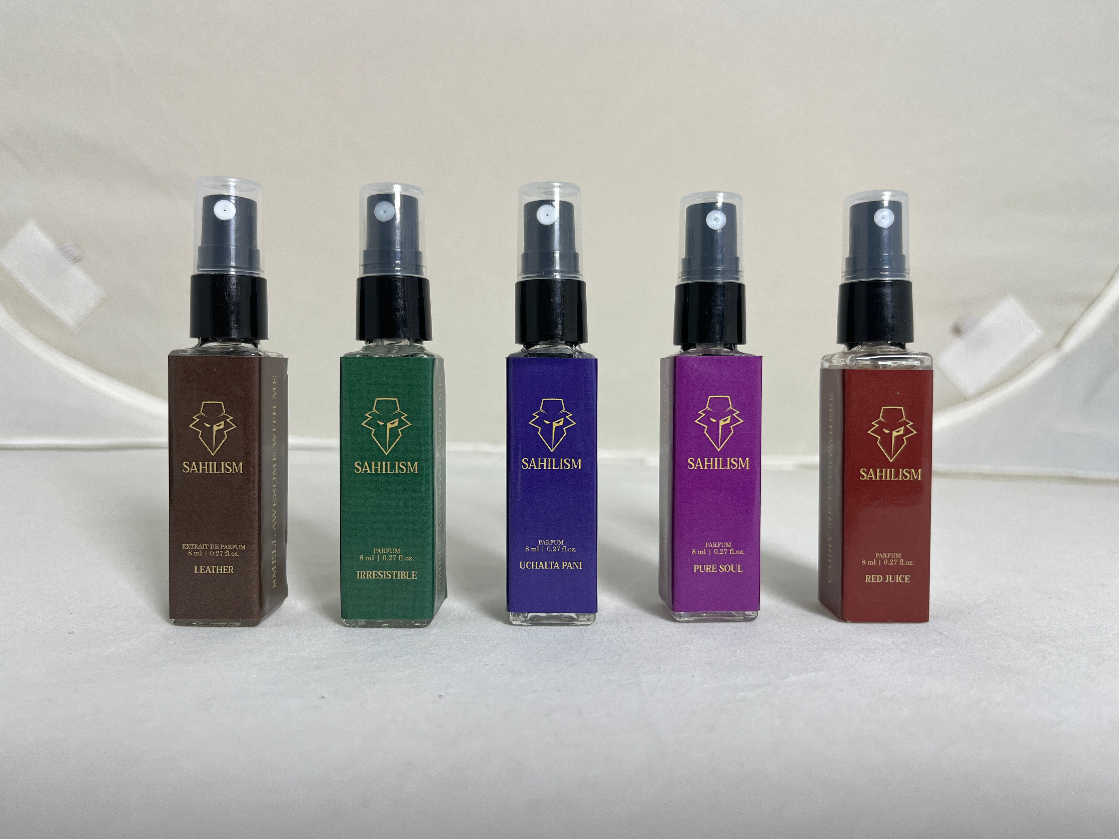 Sahilism Tester Combo – 5 Premium Perfumes Set (8ML Each)