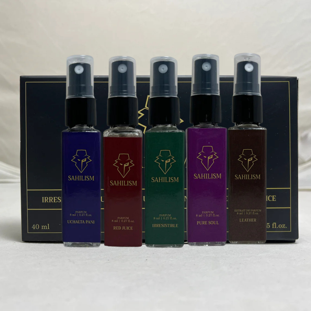 Sahilism Tester Combo – 5 Premium Perfumes Set (8ML Each)